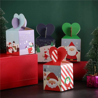 Christmas Minimalist Classic Style Color Block Holiday Festival Gift Wrapping Supplies