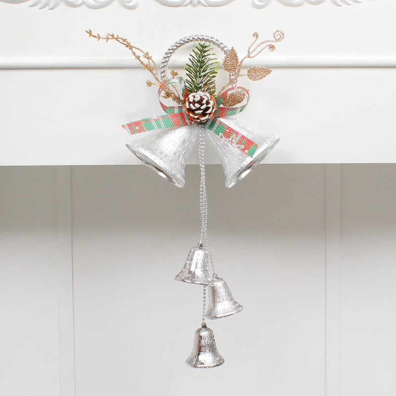 Christmas Casual Bell Plastic Party Hanging Ornaments Decorations