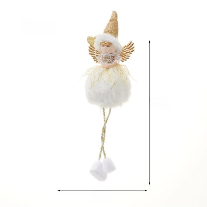Christmas Angel Cloth Plush Party Hanging Ornaments