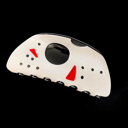 Halloween Lady Women's Pumpkin Skull PVC Hair Claws