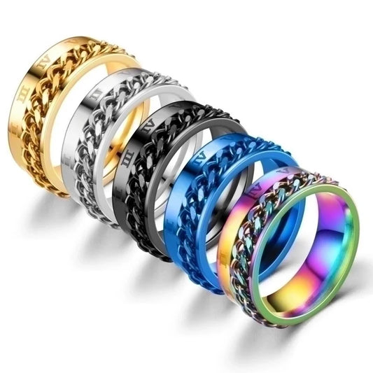 Fashion Geometric Stainless Steel Stainless Steel Rings