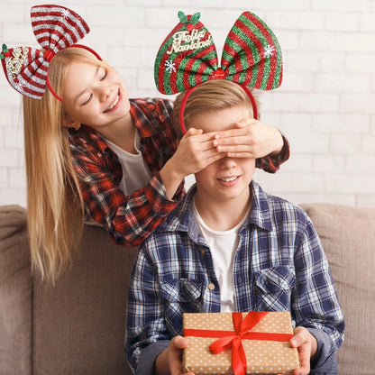 Christmas Cute Sweet Bow Knot Party Headband Party Accessories