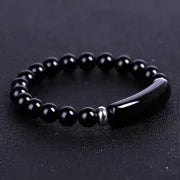 Fashion Ball Natural Stone Beaded Polishing Bracelets 1 Piece
