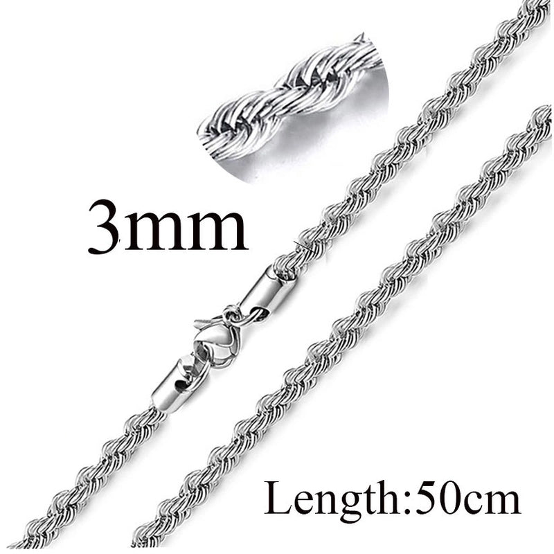 Titanium Steel Minimalist Waves Plating Necklace