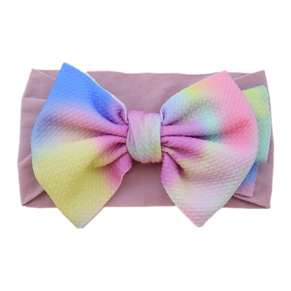 Casual Plaid Bow Knot Cloth Hair Band