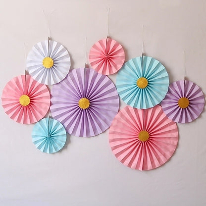Flower Craft Paper Casual Daily Party Hanging Ornaments Party Supplies Decorations 1 Piece