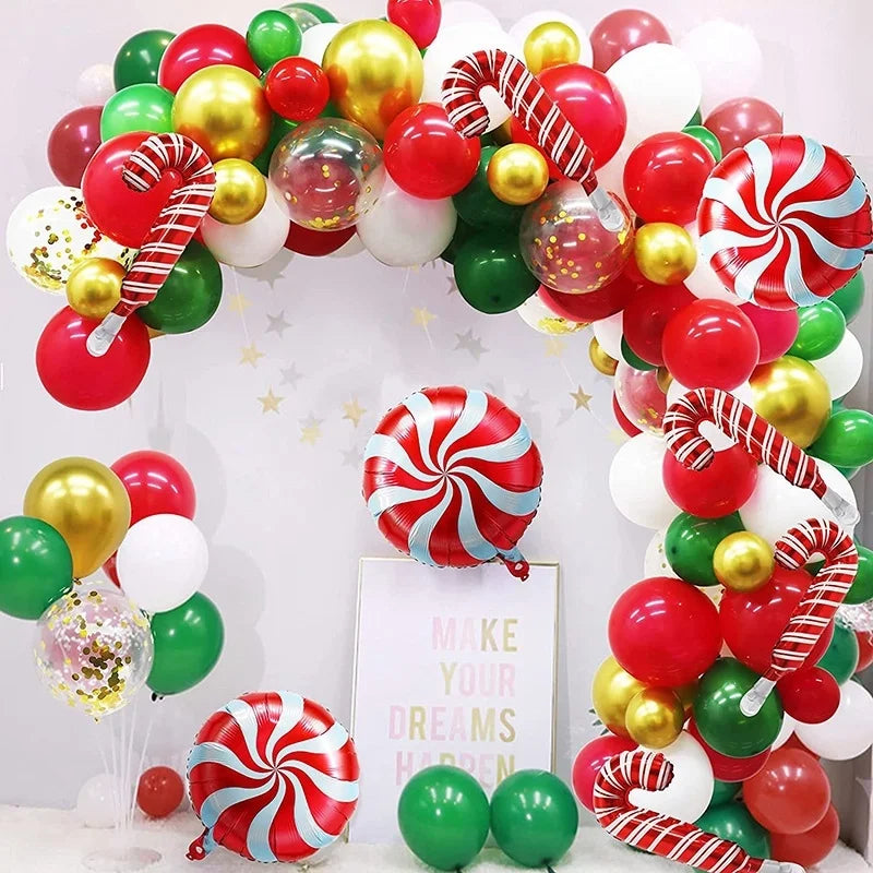 Christmas Casual Christmas Tree Star Emulsion Party Balloon Balloons