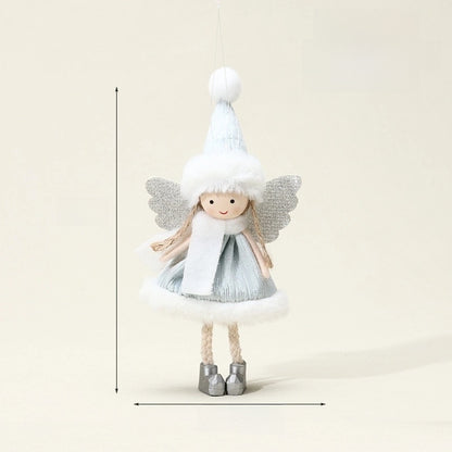Christmas Angel Cloth Plush Party Hanging Ornaments