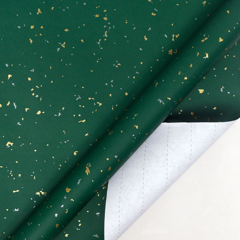 Gold Foil Silver Powder Gift Wrapping Paper Valentine's Day Gift Paper Large Size Roll Paper Christmas Gift Box Paper