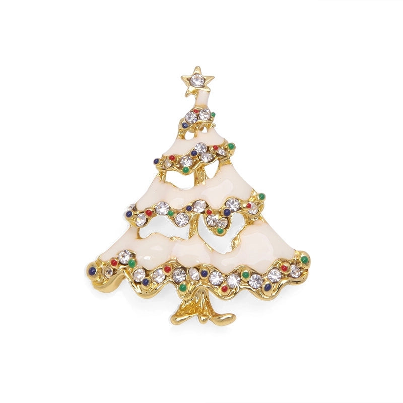 Cartoon Style Geometric Alloy Plating Artificial Diamond Women's Cartoon Brooches