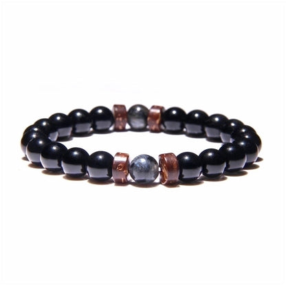 Minimalist Geometric Natural Stone Beaded Bracelets 1 Piece