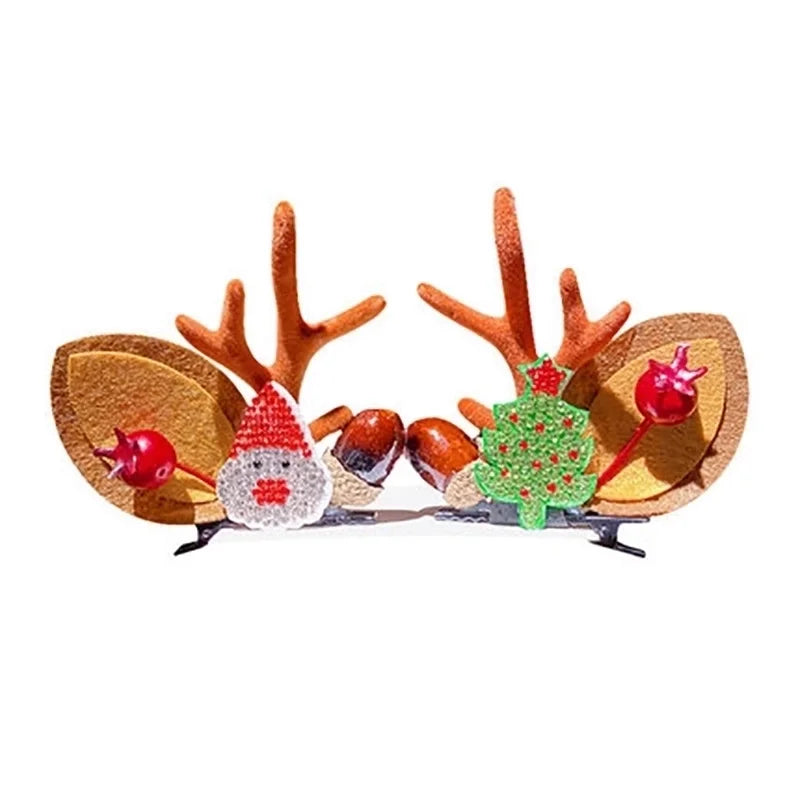 Christmas Cute Antlers Daily Hairpin