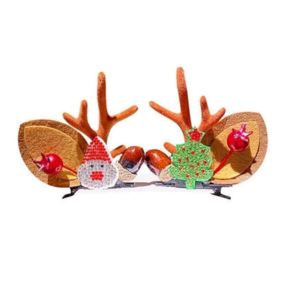 Christmas Cute Antlers Daily Hairpin