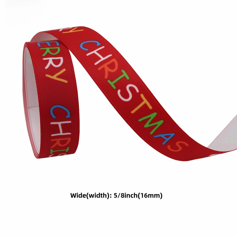 Christmas Ribbon Cake Baking Ribbon Christmas Gift Box Packaging Ribbon Ribbon Bow Christmas Ribbon