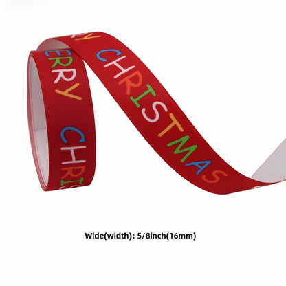 Christmas Ribbon Cake Baking Ribbon Christmas Gift Box Packaging Ribbon Ribbon Bow Christmas Ribbon