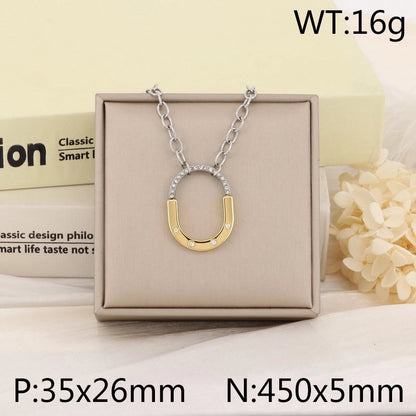 5 Pieces Minimalist Solid Color 304 Stainless Steel 18K Gold Plated Bangle In Bulk