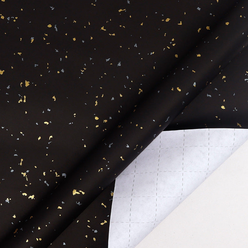 Gold Foil Silver Powder Gift Wrapping Paper Valentine's Day Gift Paper Large Size Roll Paper Christmas Gift Box Paper
