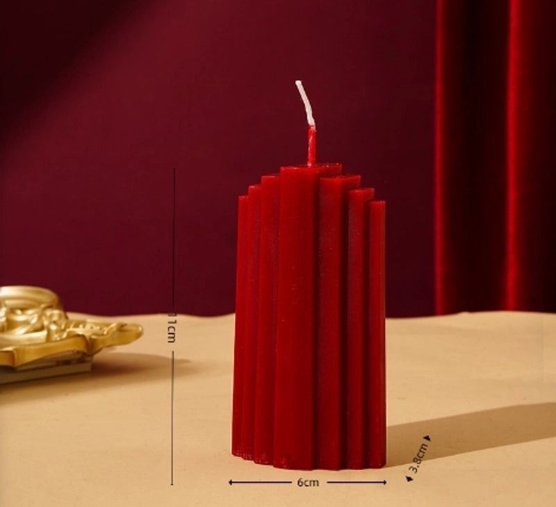 Valentine'S Day Romantic Solid Color Soybean Mixed Wax