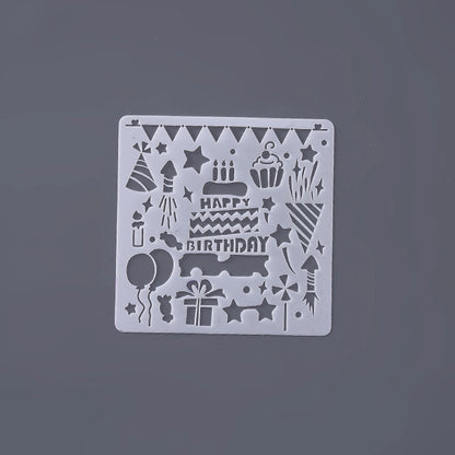 Painting Diy Square Graffiti Template Decorative Border Ruler