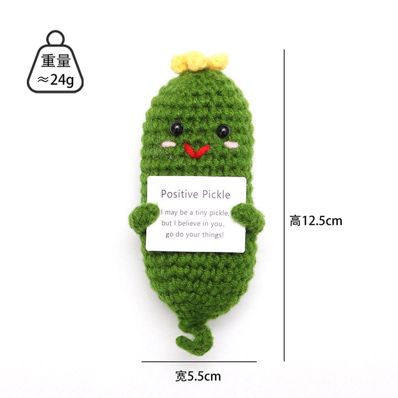 Cartoon Style Cute Animal Fruit Yarn Artificial Decorations