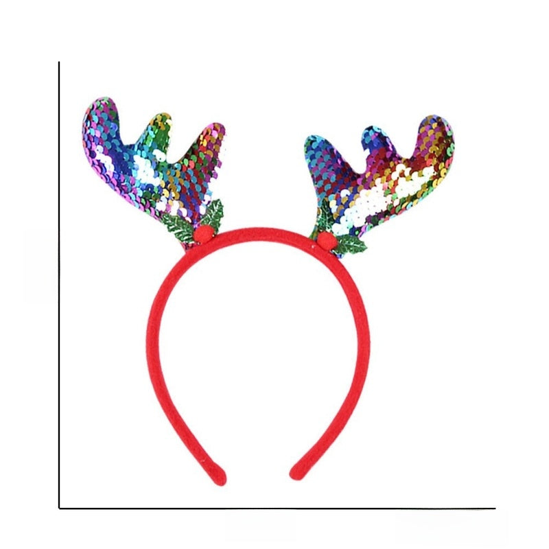 Christmas Casual Christmas Tree Santa Claus Snowman Plastic Party Costume Props Party Accessories