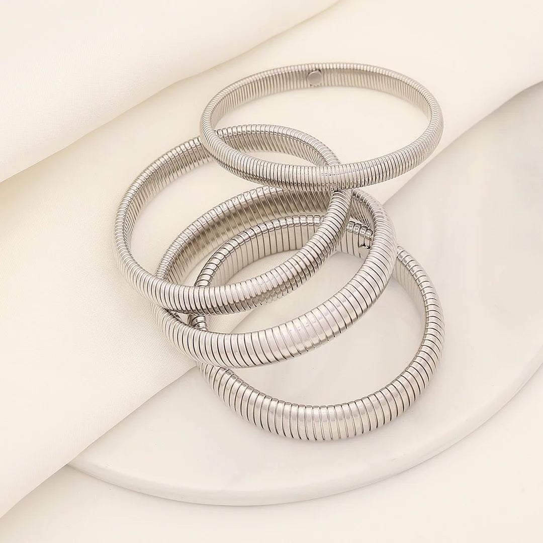 Stainless Steel Electroplating Bangles