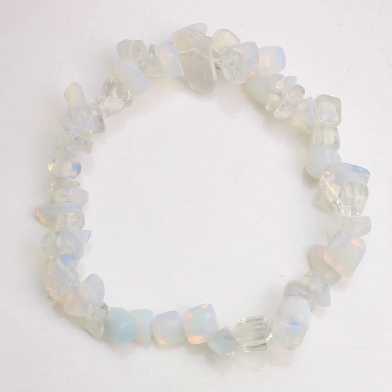 Minimalist Color Block Artificial Crystal Irregular Bracelets