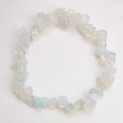Minimalist Color Block Artificial Crystal Irregular Bracelets