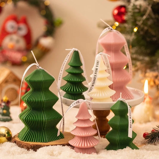 Christmas Elegant Romantic Christmas Tree Paraffin Scented Candle