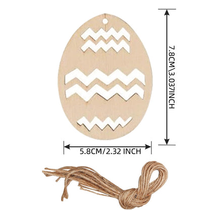 Christmas Pendant Home Decoration Supplies Wood Crafts Creative Carving Wood Christmas Tree Hanging Ornaments