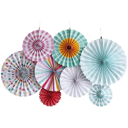 Flower Craft Paper Casual Daily Party Hanging Ornaments Party Supplies Decorations 1 Piece