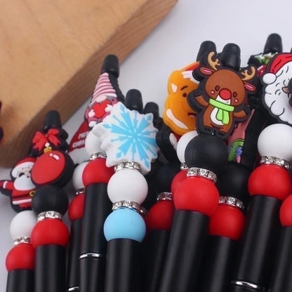 1 Piece Christmas Tree Santa Claus Christmas Daily Christmas Mixed Materials Cartoon Style Cute Ballpoint Pen