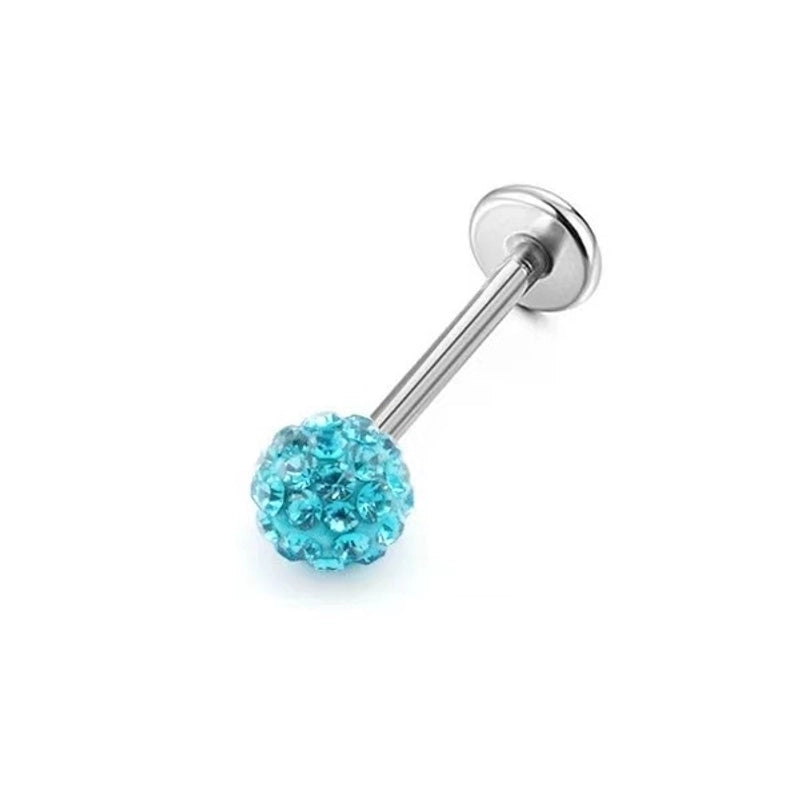 1 Piece Ear Cartilage Rings & Studs Minimalist Geometric 304 Stainless Steel Lip Rings