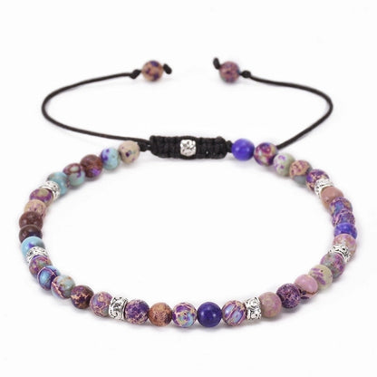 Retro Geometric Natural Stone Bracelets