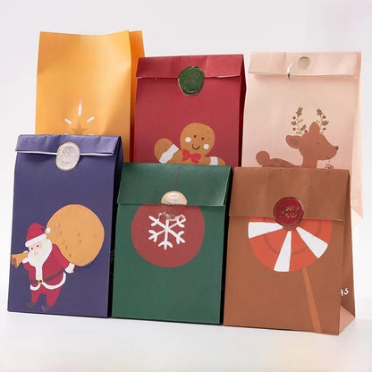 Christmas Cute Animal Christmas Gift Bags Gift Wrapping Supplies