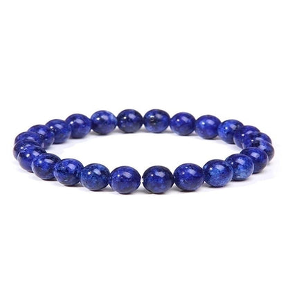 Minimalist Solid Color Natural Stone Beaded Bracelets