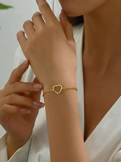 Vintage Style Minimalist Roman Numeral Butterfly 304 Stainless Steel Bracelets In Bulk