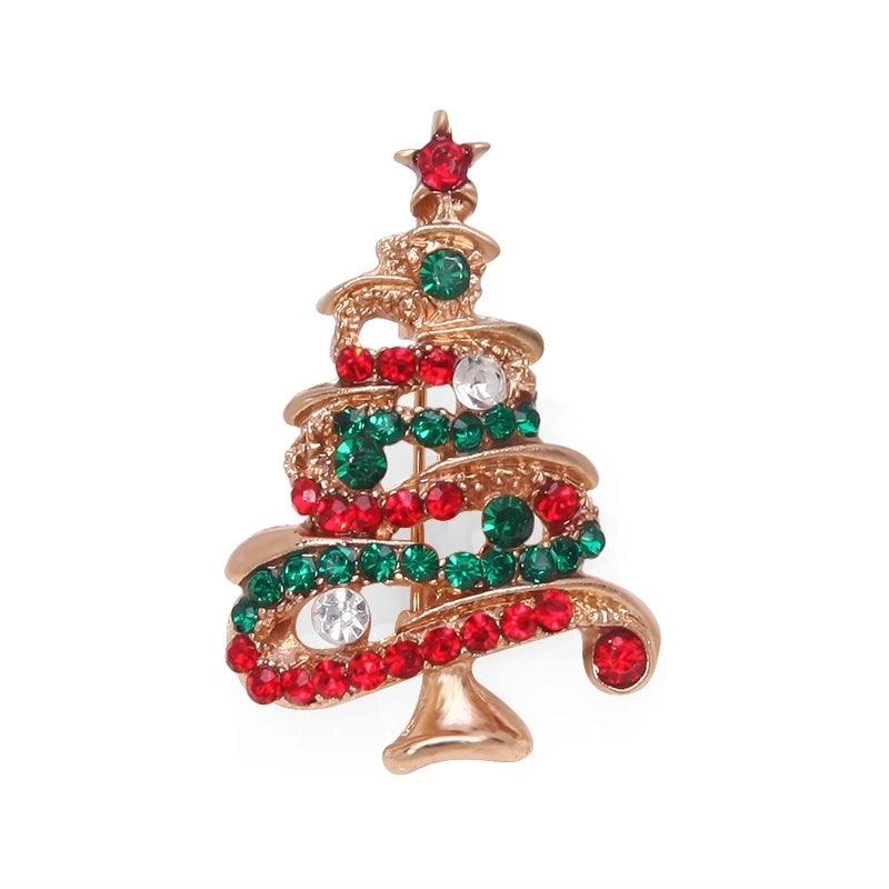 Cartoon Style Geometric Alloy Plating Artificial Diamond Women's Cartoon Brooches