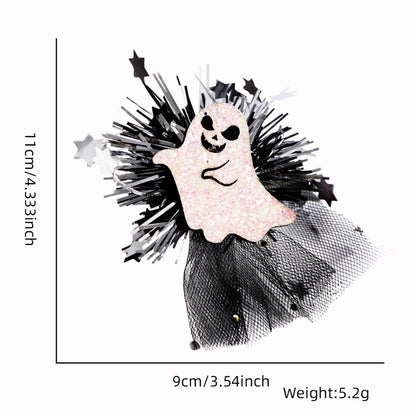 Halloween Gothic Women's Color Block Plastic Hair Clip