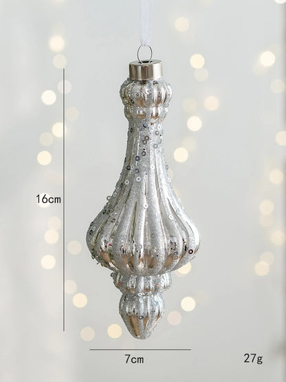 Christmas Minimalist Deer Glass Holiday Party Hanging Ornaments Decorations Hanging Ornaments