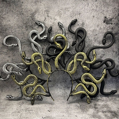 Halloween Mardi Gras Elegant Minimalist Snake Plastic Holiday Party Selfie Party Mask Party Supplies Party Accessories 1 Piece