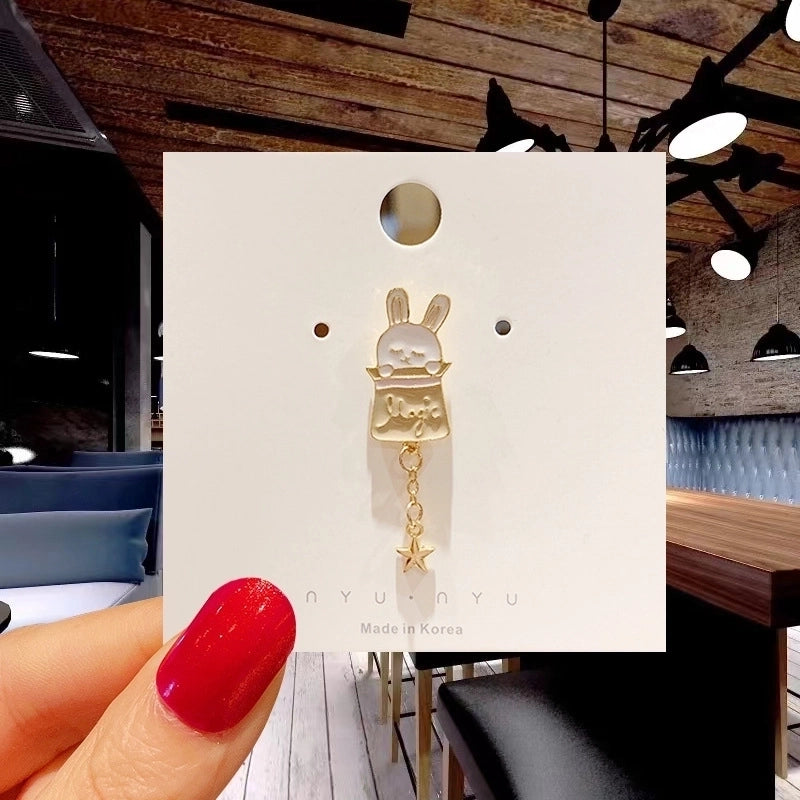 Casual Cute Streetwear Pin Cartoon Character Alloy Enamel Unisex Brooches