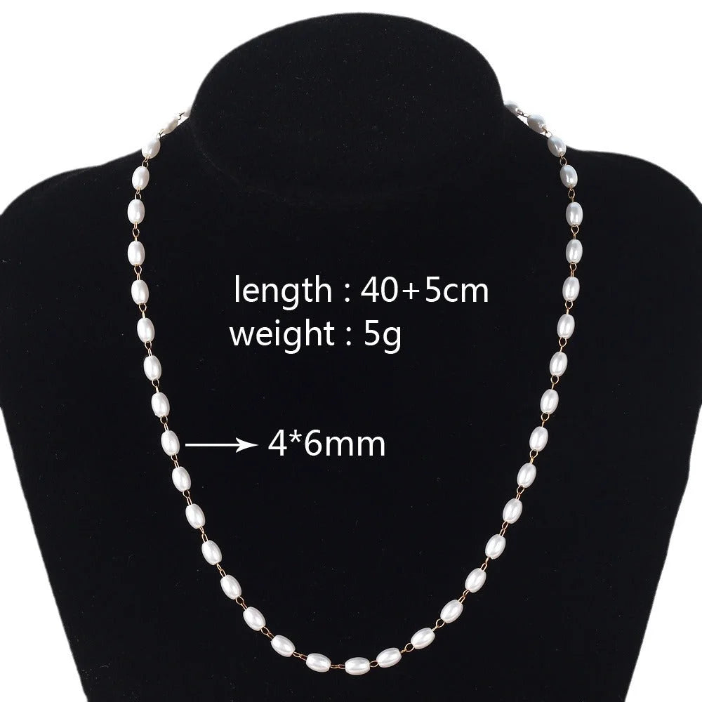 Moderate Luxury Irregular Heart Circle Copper Pearl Inlay Stud Earrings