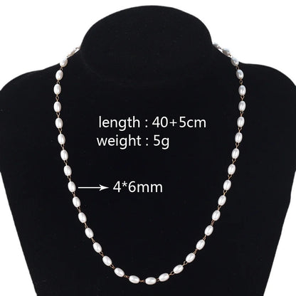 Moderate Luxury Irregular Heart Circle Copper Pearl Inlay Stud Earrings