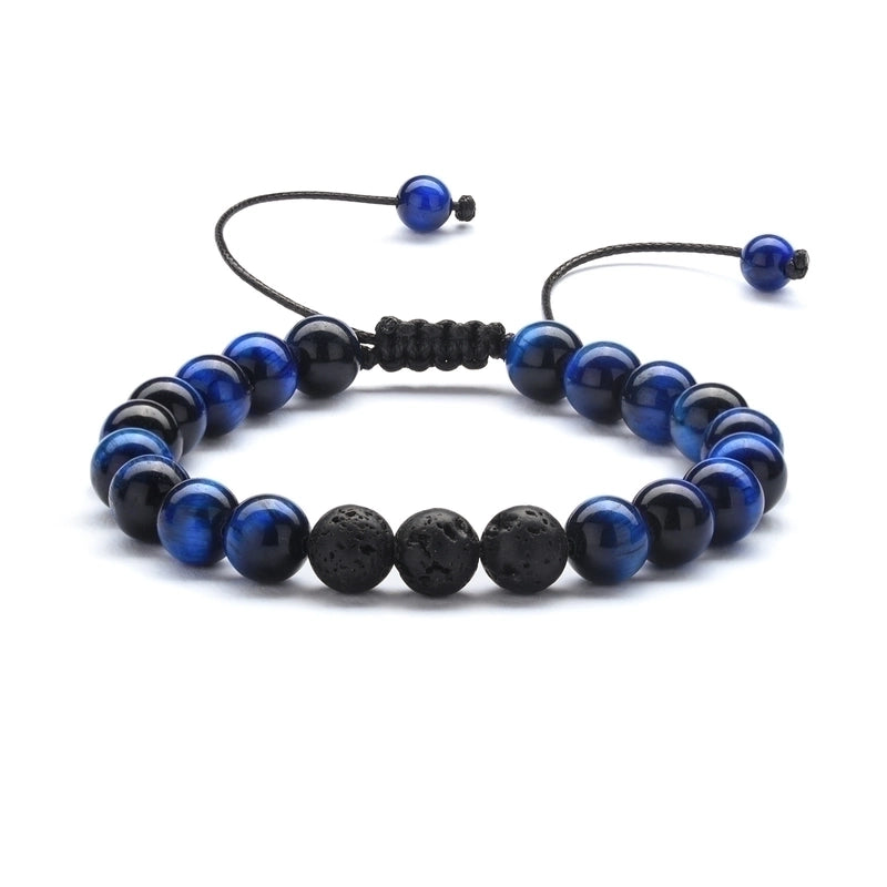 Retro Geometric Natural Stone Bracelets