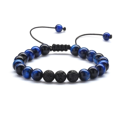 Retro Geometric Natural Stone Bracelets