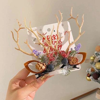 Christmas Cute Antlers Daily Hairpin