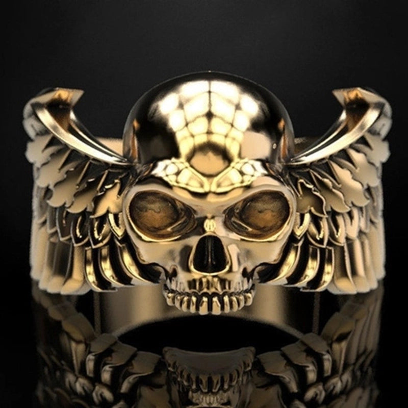 Retro Constellation Skull Alloy Unisex Rings