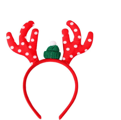 Christmas Casual Christmas Tree Santa Claus Snowman Plastic Party Costume Props Party Accessories