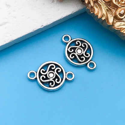 1 Piece Alloy Heart Shape Life Tree Bow Knot Jewelry Accessories Pendant